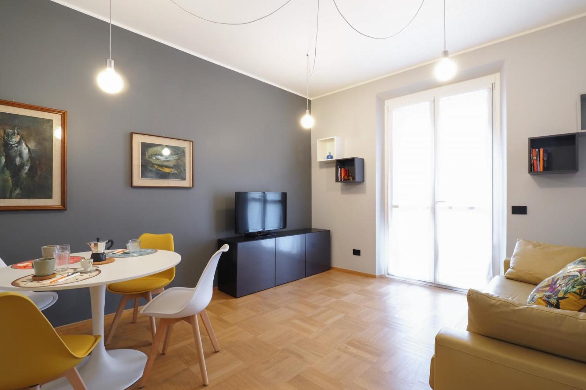 Luminoso Appartamento Con Terrazzo Forlanini Linate มิลาน ภายนอก รูปภาพ